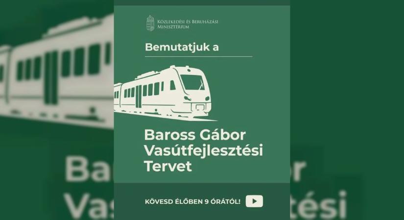 Baross Gábor Vasútfejlesztési Terv: nagyszabású program indul