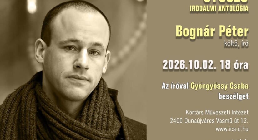 Bognár Péter az Utószó vendége a KMI-ben