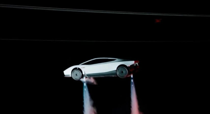 Felszállt a levegőbe Elon Musk autója: a Tesla új sportkocsija rakétaként repülhet  videó
