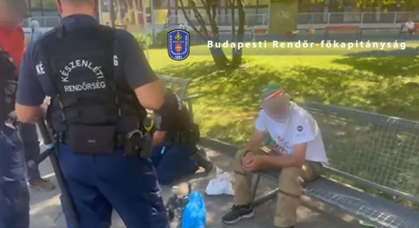 Betörtek egy zuglói iskolába, de menekülés helyett a lopott hangfalakkal kint üldögéltek egy közeli padon