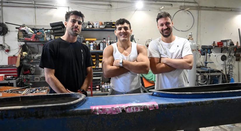 Ládaderbi: sztársportolók a rajtvonalnál
