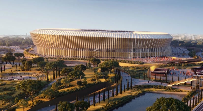 A Colosseumot is megidézi az AS Roma leendő szuperstadionja