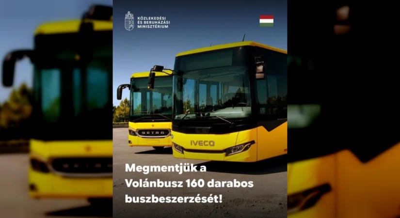 160 új elővárosi autóbusszal bővül a Volánbusz flottája