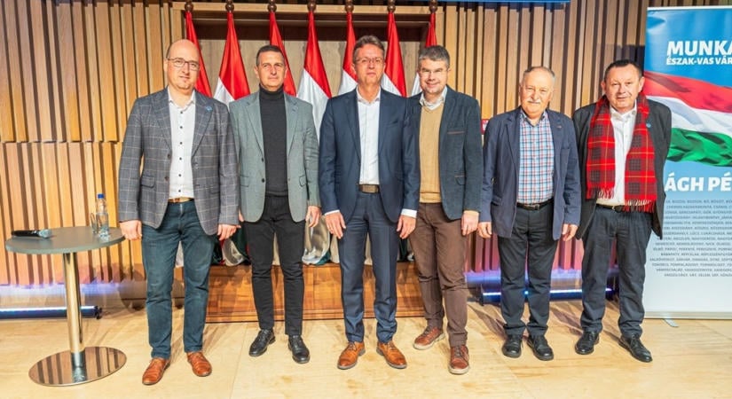 Hankó Balázs tavaly decemberi sárvári látogatásának terembérletét is Gagyi Levente fizette ki