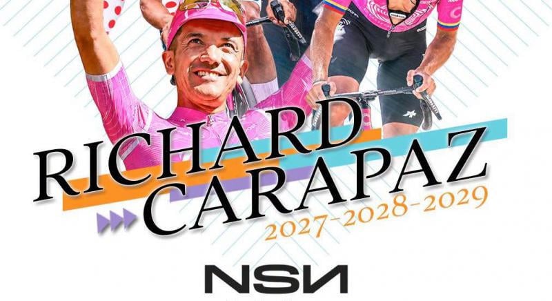 Richard Carapaz új kihívásokra vágyik, ezért választotta az NSN-t