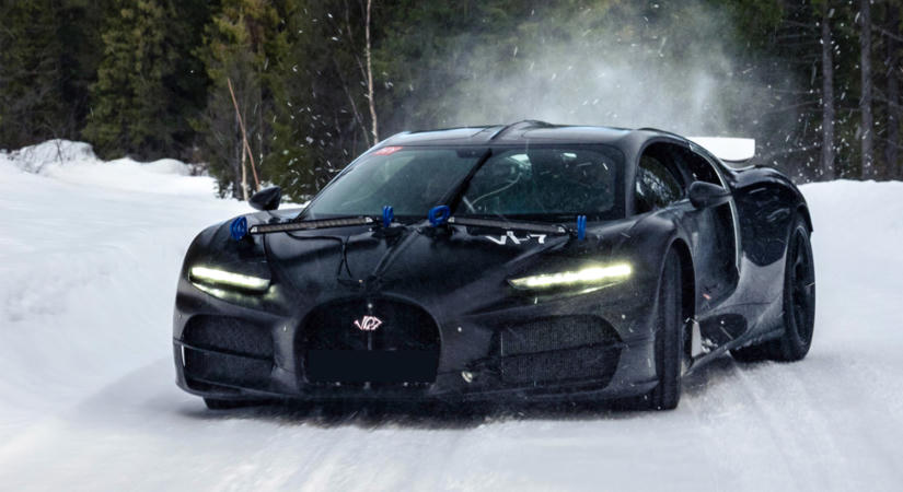 Bugatti prototípusba csúszott bele egy Volkswagen Polo