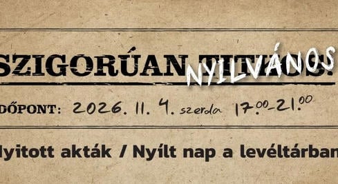 Nyílt napot tart az ÁBTL az ügynökaktákról