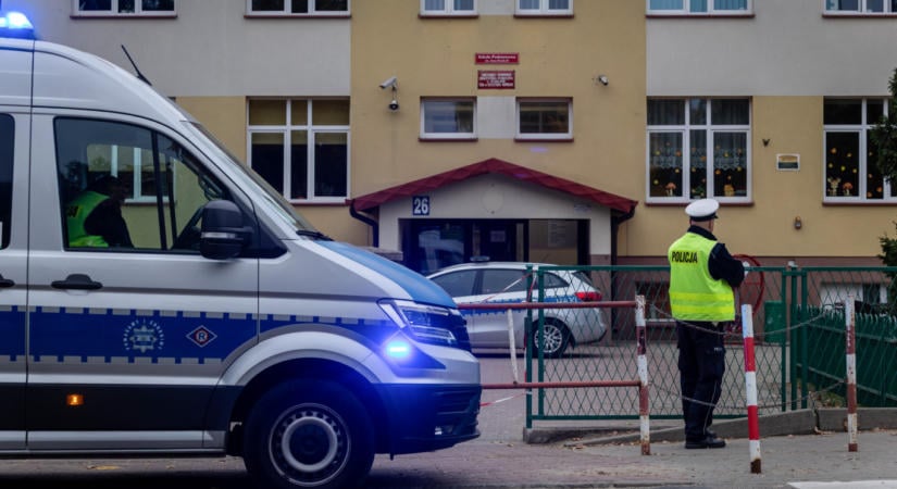 Újabb késes támadás történt egy lengyelországi iskolában, a héten már a harmadik, több helyen szünetet rendeltek