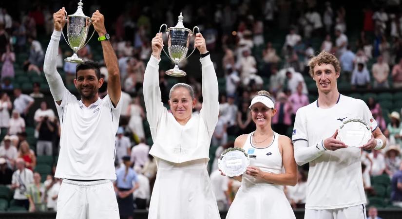 Salvadori, lett duó nyerte a vegyes párost Wimbledonban