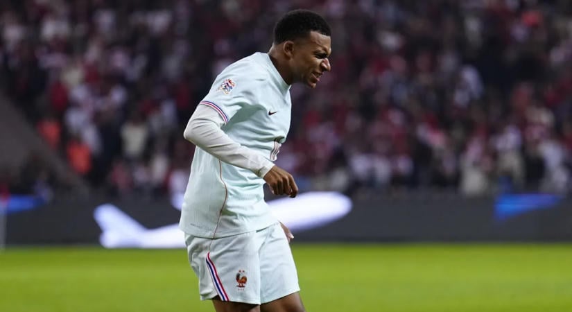 Kiderült, mennyi időre sérült le Mbappé