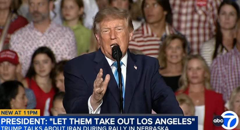 Az amerikai elnök szerint Irán igazán kilőhetne nukleáris rakétával Los Angelest és San Diegot