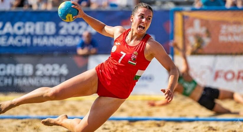 Sorsdöntő napok várnak a magyar női strandkézilabda-válogatottra Zágrábban