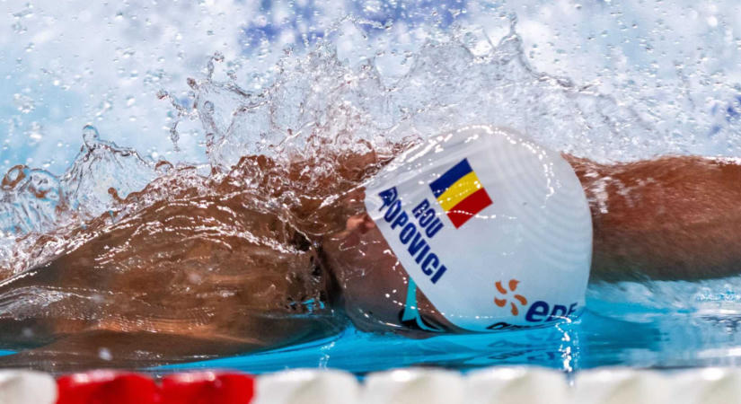 David Popovici hatalmas hajrával ismét Európa-bajnok 100 méter gyorson