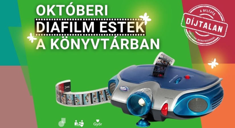 A Dr. Kovács Pál Könyvtár és Közösségi Tér októberben is több helyszínen várja a diafilm szerelmeseit!