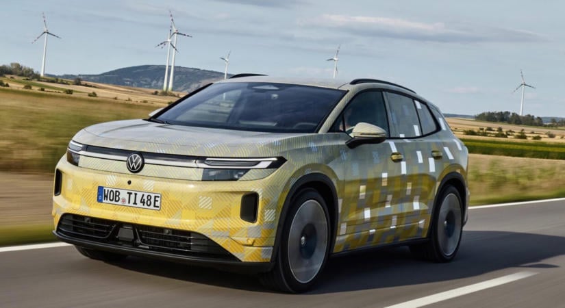 Búcsút int a számoknak a Volkswagen: álcázva már látható az új ID. Tiguan