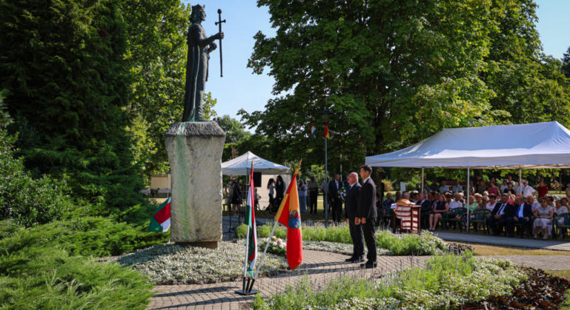 Az államalapításra emlékeztek Nagyatádon