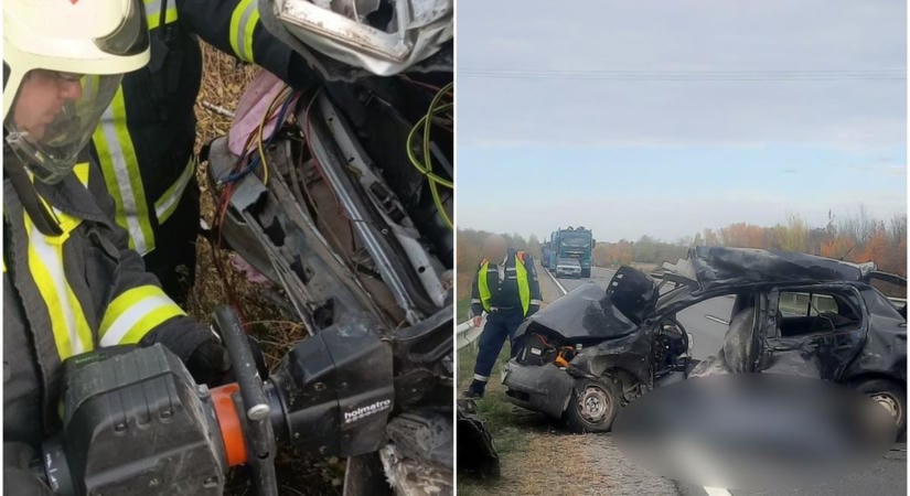 Fekete nap Szabolcsban: tragédia rázta meg Nyírpazonyt, fotókon a szörnyű kamionos baleset - videóval!