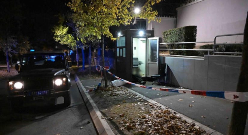 Terrortámadás Belgrádban: megölték az izraeli nagykövetség előtti támadót
