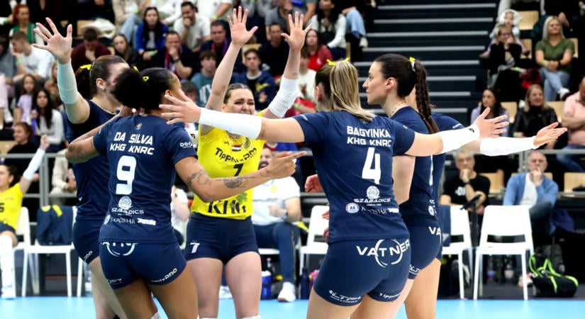 Stuttgartba sem feltartott kézzel mennek a kaposvári női röpisek
