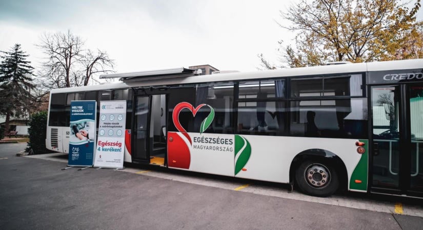 Ingyenes szűrőbusz érkezik Nagyatádra, egészségügyi szűrővizsgálatokon vehetnek részt