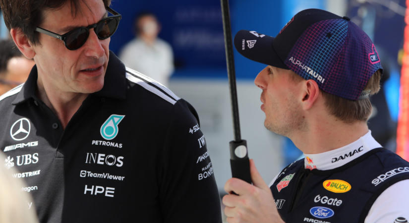 Toto Wolff új beismerést tett Max Verstappenről