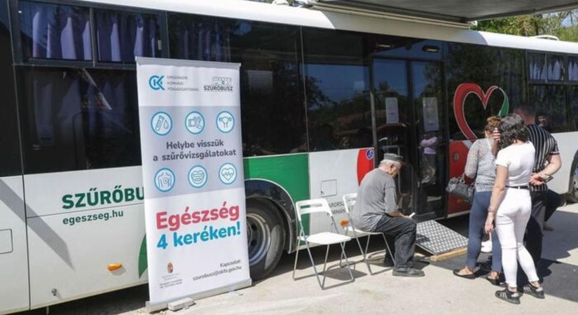 Érkezik a szűrőbusz: Barabáson, Székelyben és Gyulaházán várják az ingyenes egészségügyi szűrésekre a lakosokat