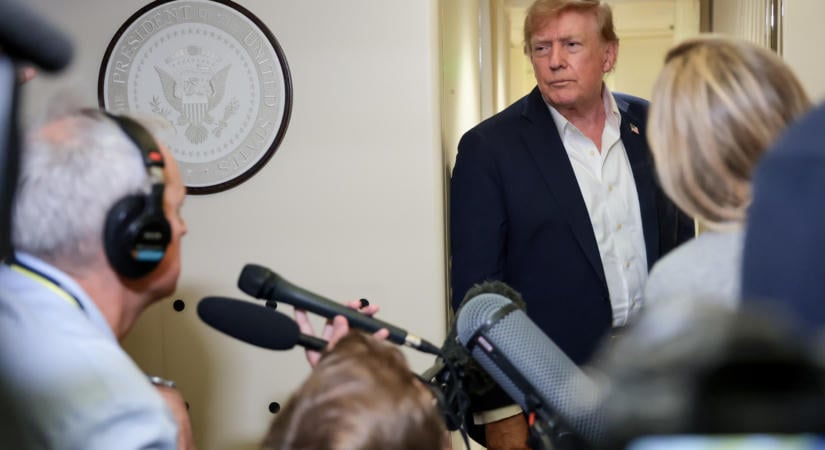 Beperelték Donald Trumpot a hírcsatornák, amelyeket az amerikai elnök kitiltott a Fehér Házból