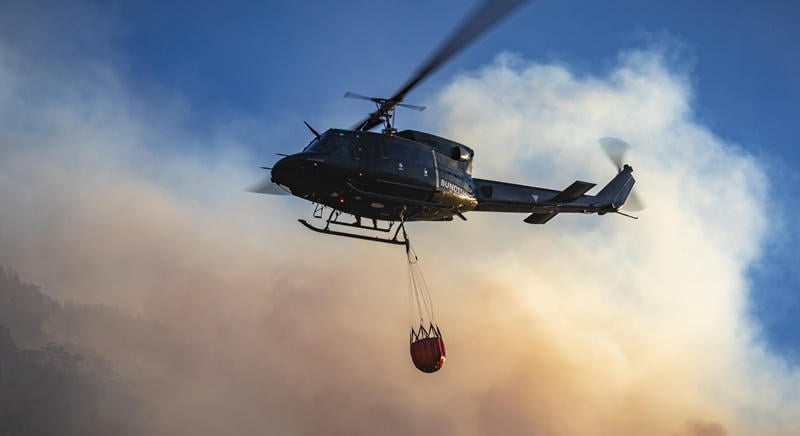 Három új helikopter segít majd az erdőtüzek oltásánál és az árvizeknél