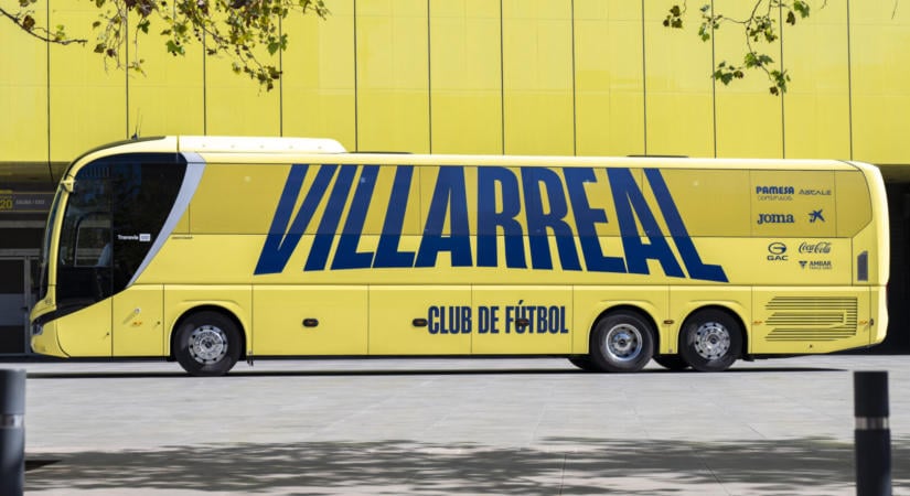 Villarreal: Gulácsiék új csapatbusszal utaznak a Real Madridhoz – fotók