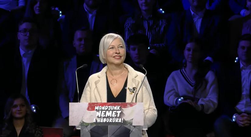 Csöbör Katalin üzent a Békemenetről az ukránoknak: „Nem fogjuk hagyni, hogy az értékeinket a sárba tiporják”