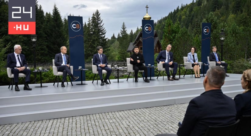 Magyar Péter szerint mégsem leszünk tagjai a Zelenszkij-féle Kárpáti Nyolcaknak
