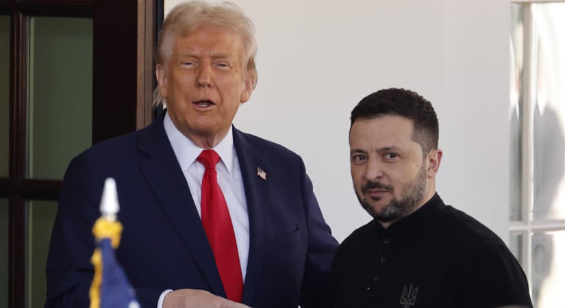 Zelenszkij: „Könnyebb Trumppal, mint Putyinnal”