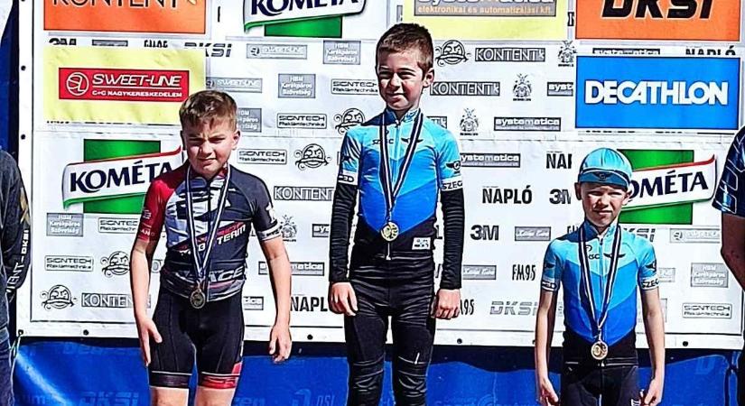 Remekül kezdték a versenyszezont a szegedi kerékpárosok
