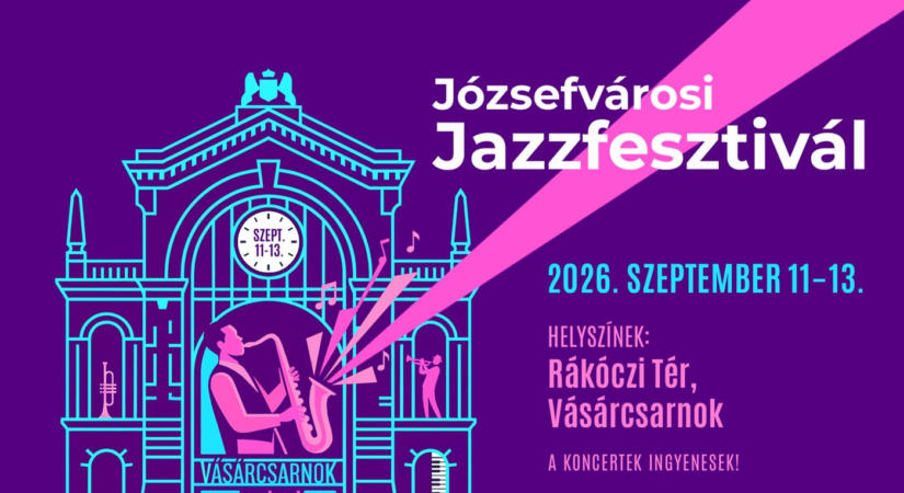 Józsefvárosi Jazzfesztivál 2026 Budapest