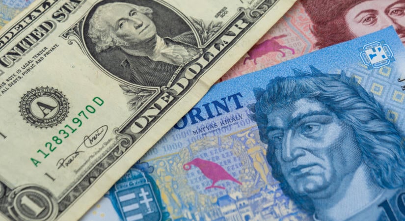 Lejtmenetben a forint: így áll most a magyar fizetőeszköz a dollárral és az euróval szemben