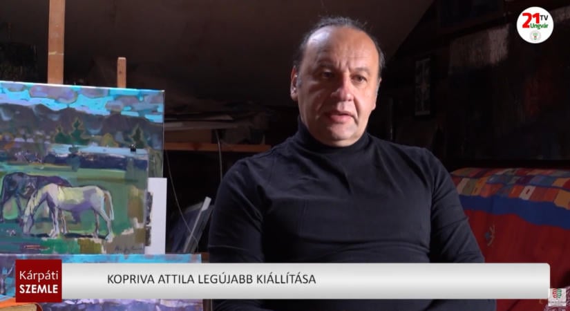 Kopriva Attila legújabb kiállítása – (videó)