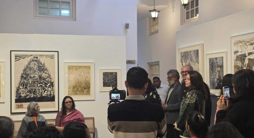 A nagyenyedi Balog István képzőművész Picasso és Chagall mellett állít ki Új-Delhiben