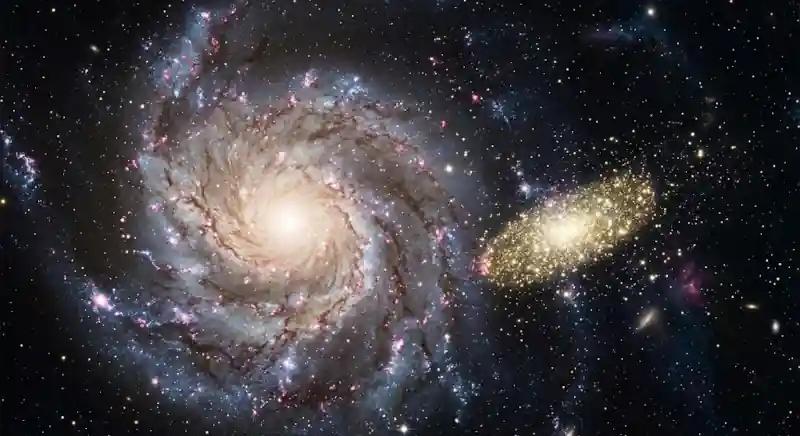 Egy kolbász alakú galaxissal ütközhetett a Tejútrendszer
