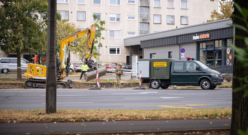Mégsem bomba miatt zárták le a Füredi utat – itt a Honvédelmi Minisztérium hivatalos válasza