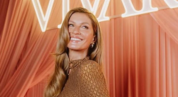 Mankóval fotózták Gisele Bündchent