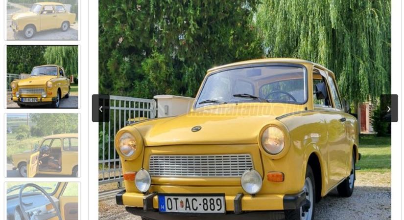 Milliókat kérnek ezért a Trabantért