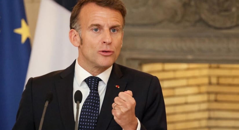 A francia elnök az üzemanyagellátás garantálására és az árak emelkedésének megfékezésére kérte a kormányát