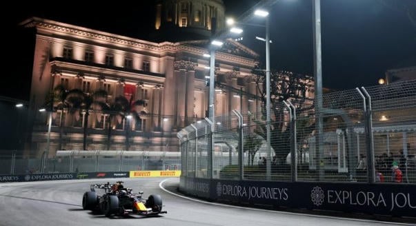 F1-es Szingapúri Nagydíj – az időmérő végeredménye