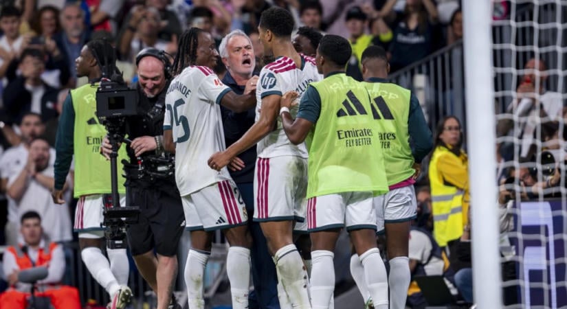 Mourinho inkább nem állt a sajtó elé, annyira felbosszantotta a bíró