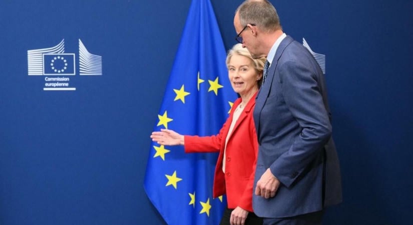 Merz nem csak hazai pályán hever romokban, Brüsszelben sem veszik semmibe - kétezer milliárd eurós EU-alku kerülhet veszélybe
