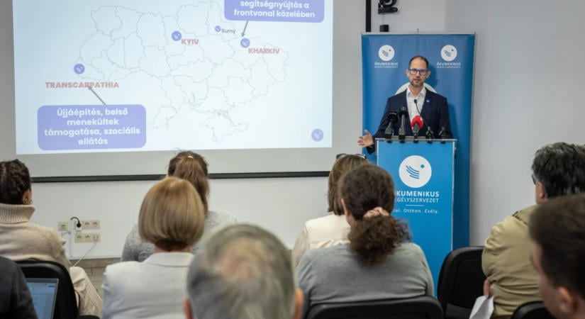 Téli túlélést segítő programot indított a Magyar Ökumenikus Segélyszervezet Kelet-Ukrajnában