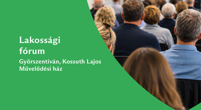 Lakossági fórumon mutatják be a győrszentiváni Kör tér felújításának terveit