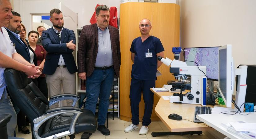 Újabb komoly vizsgálatok elvégzésére nyílt lehetőség Szatmárnémetiben - Maszol