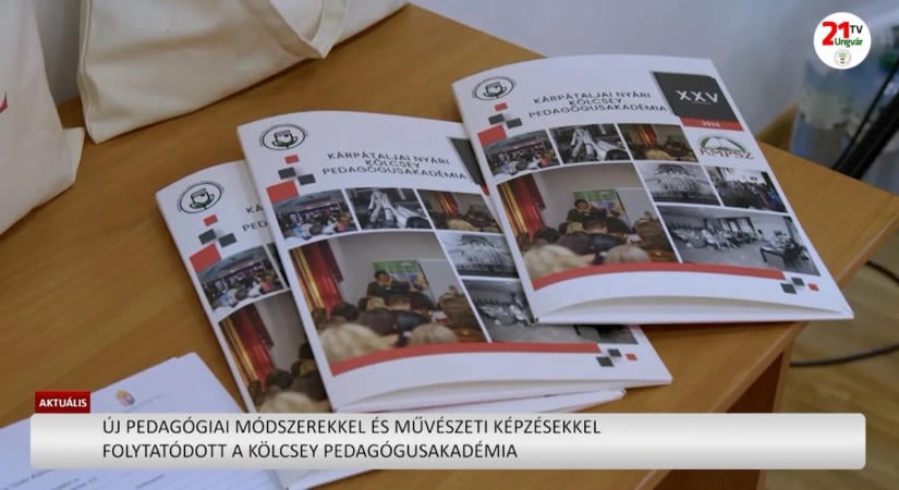 Aktuális (2026.08.13) – Új pedagógiai módszerekkel és művészeti képzésekkel folytatódott a Kölcsey Pedagógusakadémia (videó)
