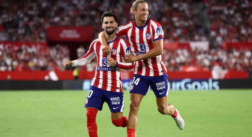 Baena remekelt, bő fél óra alatt lerendezte a Sevillát az Atlético Madrid
